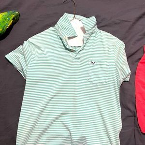 Vineyard vine collared shirt